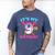 9th Birthday Baseball 9 Year Old Ice Cream Drip Boy Baseball Premium Tri-Blend Men's Comfort Colors T-Shirt Blue Jean