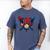 Baseball 10 Year Old Splash Drip 10th Birthday Boy Number 10 Men's Comfort Colors T-Shirt Blue Jean