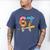 Baseball 67 Ice Cream Drip Skeleton Six Seven Boys Meme Men's Comfort Colors T-Shirt Blue Jean