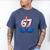 Baseball 67 Six Seven Gen Alpha Meme Drip Men's Comfort Colors T-Shirt Blue Jean