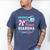 Baseball Or Bows Your Grandma Loves You Gender Reveal Men's Comfort Colors T-Shirt Blue Jean