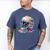 Baseball Catcher Mask Ice Cream Dripping Baseball Boys Men's Comfort Colors T-Shirt Blue Jean