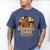 Baseball Dad – Always In The Stands Always Loud Retro Premium Men's Comfort Colors T-Shirt Blue Jean