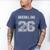 BASEBALL DAD CLASS OF 2026 BASEBALL DAD 26 SWAG CLASS 26 Premium Men's Comfort Colors T-Shirt Blue Jean