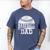 Baseball Dad Father's Day Men Men's Comfort Colors T-Shirt Blue Jean