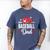Baseball Dad Baseball Father's Day Baseball Player Men Men's Comfort Colors T-Shirt Blue Jean
