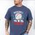 Baseball Dad Happy Fathers Day Dad Daddy Baseball Lover Men's Comfort Colors T-Shirt Blue Jean