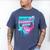 Baseball Dad Home Plate Ice Cream Drip Father's Day Men's Comfort Colors T-Shirt Blue Jean Baseball Dad Home Plate Ice Cream Drip Father's Day Men's Comfort Colors T-Shirt Blue Jean