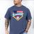 Baseball Dad Ice Cream Drip Father American Flag 4th Of July Men's Comfort Colors T-Shirt Blue Jean Baseball Dad Ice Cream Drip Father American Flag 4th Of July Men's Comfort Colors T-Shirt Blue Jean