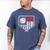 Baseball Dad Men USA American Flag Fathers Day 4th Of July Men's Comfort Colors T-Shirt Blue Jean Baseball Dad Men USA American Flag Fathers Day 4th Of July Men's Comfort Colors T-Shirt Blue Jean