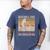 Baseball Dad Like Regular But Cooler Coach Player Fans Men's Comfort Colors T-Shirt Blue Jean