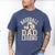 Baseball Dad Retro American Flag Style Men's Comfort Colors T-Shirt Blue Jean Baseball Dad Retro American Flag Style Men's Comfort Colors T-Shirt Blue Jean