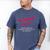 Baseball Dad Travel Ball Little League Husband Wedding Men's Comfort Colors T-Shirt Blue Jean