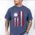 Baseball Dad USA American Flag Father's Day 4th Of July Premium Men's Comfort Colors T-Shirt Blue Jean Baseball Dad USA American Flag Father's Day 4th Of July Premium Men's Comfort Colors T-Shirt Blue Jean