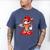 Baseball Drip Ice Cream Apparel Youth Boys Valentines Men's Comfort Colors T-Shirt Blue Jean