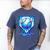 Baseball Drip Ice Cream Blue Glow Melt Ball Graphic Men's Comfort Colors T-Shirt Blue Jean Baseball Drip Ice Cream Blue Glow Melt Ball Graphic Men's Comfort Colors T-Shirt Blue Jean