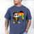 Baseball Drip Ice Cream Boys Youth Kids History Month Men's Comfort Colors T-Shirt Blue Jean Baseball Drip Ice Cream Boys Youth Kids History Month Men's Comfort Colors T-Shirt Blue Jean