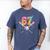 Baseball Drip Number 67 Player Men's Comfort Colors T-Shirt Blue Jean Baseball Drip Number 67 Player Men's Comfort Colors T-Shirt Blue Jean