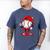 Baseball Drip Valentines Men's Comfort Colors T-Shirt Blue Jean