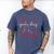 Baseball Game Day Coquette Game Day Baseball Men's Comfort Colors T-Shirt Blue Jean