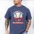 Baseball Game Day There Is No Crying In Baseball Men's Comfort Colors T-Shirt Blue Jean