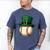Baseball Leprechaun Hat Saint Patrick Retro Men's Comfort Colors T-Shirt Blue Jean