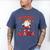 Baseball Mama Sports Mom Baseball Valentine Drip Girls Women Men's Comfort Colors T-Shirt Blue Jean