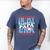 In My Baseball Papa Era Groovy Baseball Dad Family Matching Premium Men's Comfort Colors T-Shirt Blue Jean In My Baseball Papa Era Groovy Baseball Dad Family Matching Premium Men's Comfort Colors T-Shirt Blue Jean