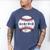 Baseball Red Stitches Sport Graphic 6432 Men's Comfort Colors T-Shirt Blue Jean Baseball Red Stitches Sport Graphic 6432 Men's Comfort Colors T-Shirt Blue Jean