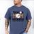 Baseball Senior Class Of 2027 Senior 2027 Graduation Women Men's Comfort Colors T-Shirt Blue Jean
