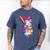 Baseball Snowman Drip Christmas Baseball Boys Men Kids Men's Comfort Colors T-Shirt Blue Jean
