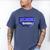 Blue Panther Baseball Home Plate Game Day Mascot Panther Men's Comfort Colors T-Shirt Blue Jean