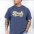 Bruh 67 Baseball Style Meme Slang Sports Number Graphic Men's Comfort Colors T-Shirt Blue Jean