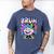 Bruh Baseball Drip Boys Youth Ice Cream Dripping Baseball Men's Comfort Colors T-Shirt Blue Jean