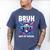 Bruh It's My 67 33 Days Of School Baseball 100 Days Smarter Men's Comfort Colors T-Shirt Blue Jean Bruh It's My 67 33 Days Of School Baseball 100 Days Smarter Men's Comfort Colors T-Shirt Blue Jean
