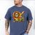 Camo Ice Cream Drip Baseball Stuff Baseball Drip Boys Men's Comfort Colors T-Shirt Blue Jean