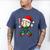 Christmas Baseball Drip For Boys Ice Cream Drip Baseball Men's Comfort Colors T-Shirt Blue Jean
