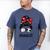 Classy Nana Life Soccer Messy Bun Baseball Mother's Day Men's Comfort Colors T-Shirt Blue Jean