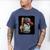 Cool Dollar Bill Guy With Cap And Baseball Costume Premium Tri-Blend Men's Comfort Colors T-Shirt Blue Jean Cool Dollar Bill Guy With Cap And Baseball Costume Premium Tri-Blend Men's Comfort Colors T-Shirt Blue Jean