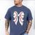 Cute Baseball Coquette Bow For Women Girls Baseball Mama Mom Men's Comfort Colors T-Shirt Blue Jean Cute Baseball Coquette Bow For Women Girls Baseball Mama Mom Men's Comfort Colors T-Shirt Blue Jean