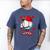 Cute Dripping Baseball Lover Valentines Day Boys Kids Men's Comfort Colors T-Shirt Blue Jean