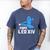 Da Pope Leo XIV Baseball Men's Comfort Colors T-Shirt Blue Jean Da Pope Leo XIV Baseball Men's Comfort Colors T-Shirt Blue Jean