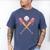 Dripping Pink Baseball Crossed Bats Summer Men's Comfort Colors T-Shirt Blue Jean Dripping Pink Baseball Crossed Bats Summer Men's Comfort Colors T-Shirt Blue Jean