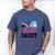 Gender Reveal Baseball Or Bows Daddy Loves You Men's Comfort Colors T-Shirt Blue Jean Gender Reveal Baseball Or Bows Daddy Loves You Men's Comfort Colors T-Shirt Blue Jean