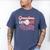 Grandparent Grandma Of The 1 Rookie Baseball Men's Comfort Colors T-Shirt Blue Jean