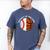 Granny Of Ballers Baseball Basketball Grandma Granny Men's Comfort Colors T-Shirt Blue Jean