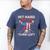 Hit Hard Run Fast Turn Left Baseball Cream Drip Crossed Bats Men's Comfort Colors T-Shirt Blue Jean