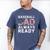 Homerun Baseball Dad Baseball Lovers Father Fathers Day Premium Men's Comfort Colors T-Shirt Blue Jean