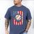 Ice Cream Baseball Drip Respect The Drip Youth Boy Baseball Men's Comfort Colors T-Shirt Blue Jean