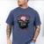 I'm Head Heffa Just Ask Me Bossy Highland Cow Baseball Cap Men's Comfort Colors T-Shirt Blue Jean